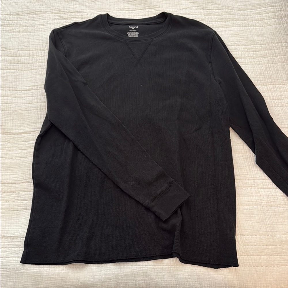 Abound Men's Crewneck Sweater - Black